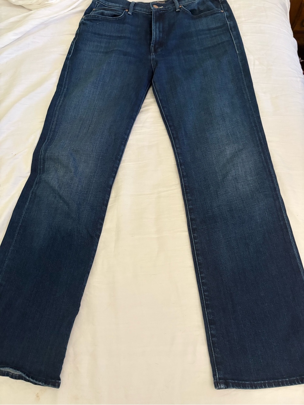 MOTHER Women’s Dark Indigo Bootcut Jeans